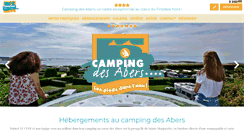 Desktop Screenshot of camping-des-abers.com